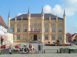 Bild vergrößern: Die Touristinformation finden Sie im Bützower Rathaus