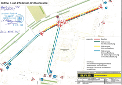 Bild vergrößern: Plan Breitband Wallstraßen