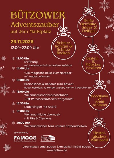 Bild vergr&ouml;&szlig;ern: 29.11. Adventszauber